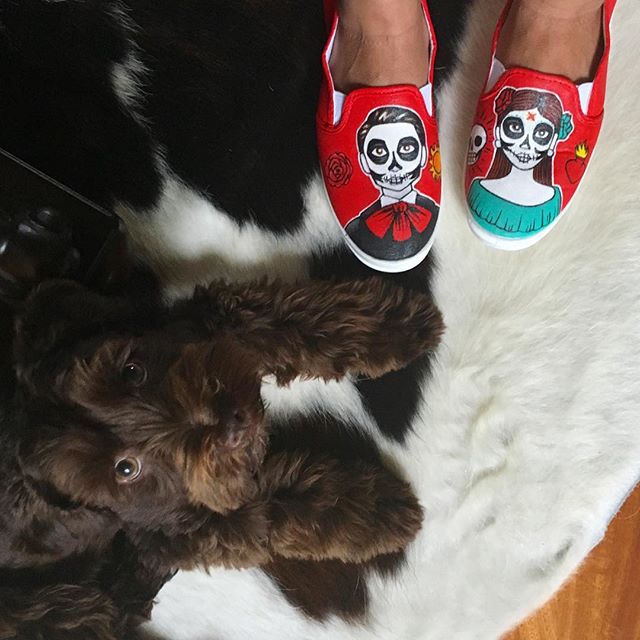 Just received my one of a kind hand painted shoes from @posada_art !! I am in love!
...................
#art #girlboss #schnauzer #cowhide #dayofthedead #shoes #shopping #onlineshopping #diadelosmuertos #latina #mexicana Just received my one of a kind hand painted shoes from @posada_art !! I am in love!
...................
#art #girlboss #schnauzer #cowhide #dayofthedead #shoes #shopping #onlineshopping #diadelosmuertos #latina #mexicana
