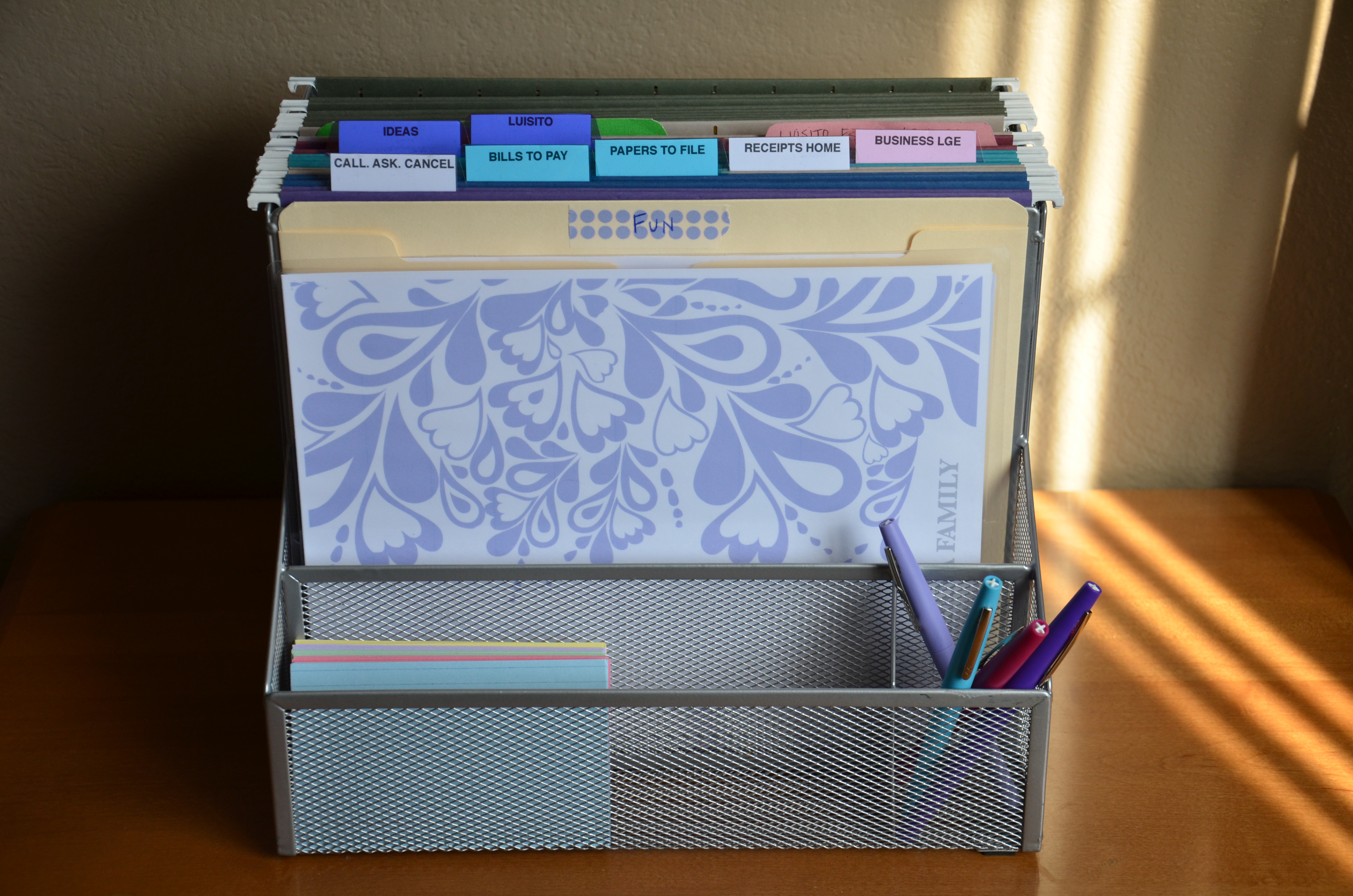 How To Get Organized Sweet Paper Trail