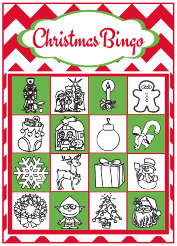 Christmas Bingo Free Download - Sweet Paper Trail